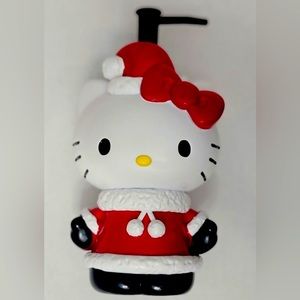NEW Christmas Hello Kitty Santa Soap Dispenser